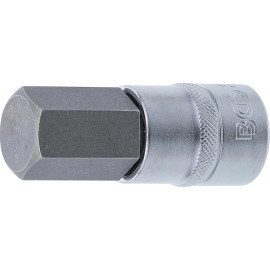 Douille à Embouts 70 mm - 12,5 mm (1/2), Six Pans Intérieurs 22 mm - Résistante et Précise, Chrome-Vanadium - D-Work