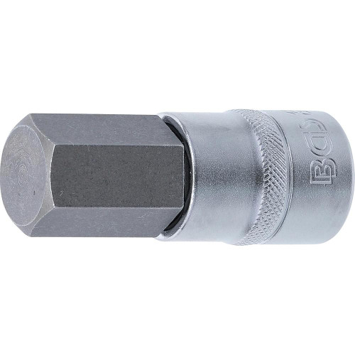 Douille à Embouts 70 mm - 12,5 mm (1/2 ), Six Pans Intérieurs 22 mm - , Résistante et Précise - BGS