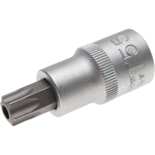 Douille à Embouts 12,5 mm (1/2 ) Profil T Torx avec Perçage T55 Précision et Durabilité - BGS