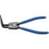 Pince à Circlips Courbée 180 mm - Pour Circlips Extérieurs - Précision et Maniabilité - BGS