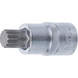 Douille à Embouts 12,5 mm (1/2) M14 - Denture Multiple Intérieure XZN - Précision et Robustesse - D-Work