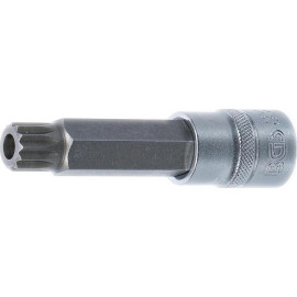 Douille à Embouts 100 mm - 12,5 mm (1/2), Denture Multiple Intérieure XZN, Perçage M16 - Précision et Robustesse - D-Work