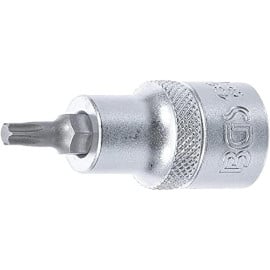 Douille à Embouts 12,5 mm (1/2 ) Profil Torx T27 - Acier Résistant - Précision et Durabilité - BGS