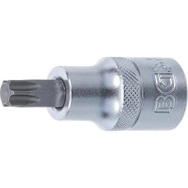 Douille à Embouts 12,5 mm (1/2) Profil Torx T50 - Précision et Robustesse, Acier, Cliquet 1/2 - D-Work