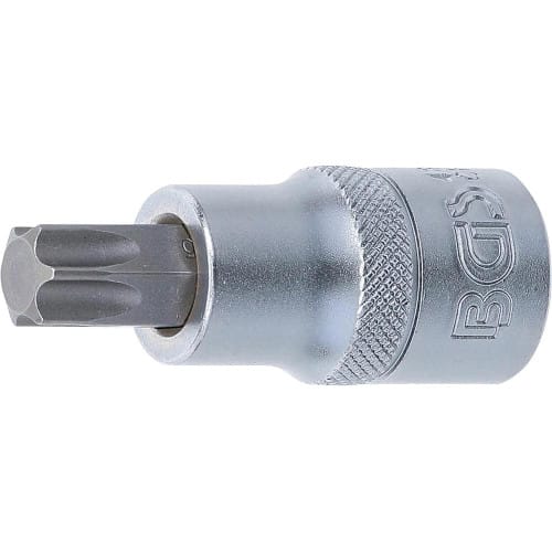 Douille à Embouts 12,5 mm (1/2) Profil T Torx T55 - Précision et Durabilité, Acier - D-Work