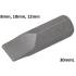 Embout 8 mm x 30 mm - Fente 8 mm - Précision et Compatibilité - BGS