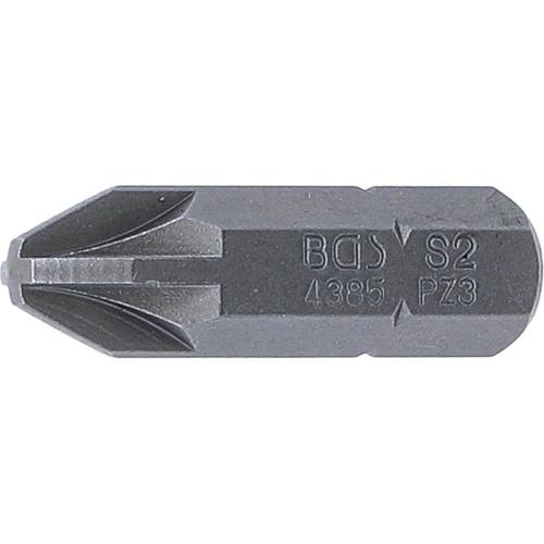 Embout Cruciforme PZ3 8 mm x 30 mm - - Précision et Durabilité - BGS