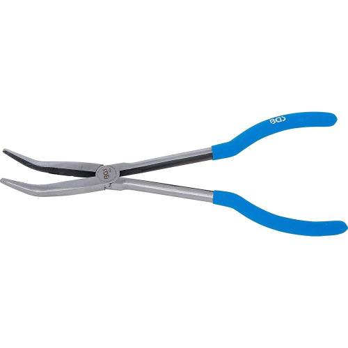 Pince Téléphone Extralongue Coudée 45 deg. 280 mm - Acier, Précision et Accessibilité, Zones Difficiles - D-Work