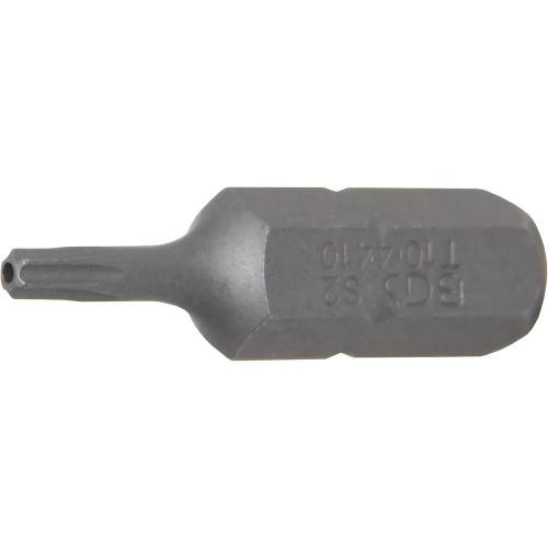 Embout Torx T10 8 mm x 30 mm - Profil T avec Perçage - Précision et Durabilité, Acier - D-Work
