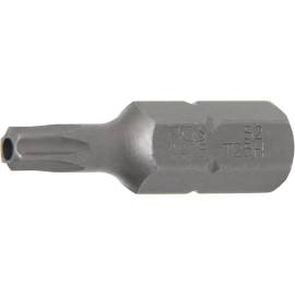 Embout Torx T25 8 mm - L. 30 mm, Profil T avec Perçage - Précision et Durabilité - D-Work
