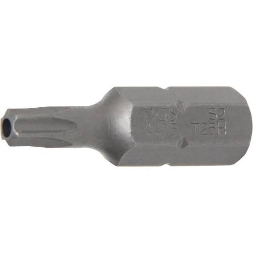 Embout Torx T25 8 mm - L. 30 mm, Profil T avec Perçage - Précision et Durabilité - D-Work