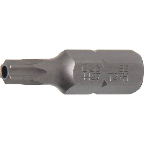 Embout Torx T27 8 mm (5/16) - L. 30 mm, Profil T avec Perçage - Précision et Durabilité, Acier - D-Work