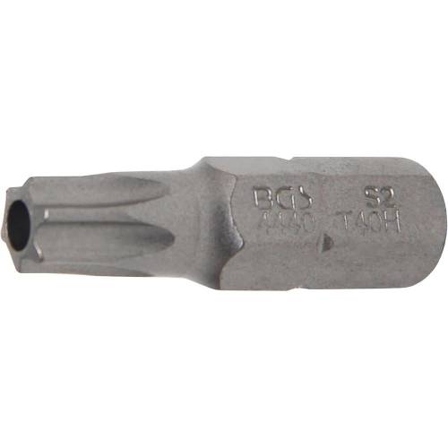 Embout 8 mm Longueur 30 mm - Profil T Torx avec Perçage T40 - Précision et Compatibilité - BGS
