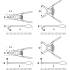 Jeu de Pinces à Circlips 80 mm - 4 Pièces - Pour Petits Circlips, Précision et Maniabilité - - BGS