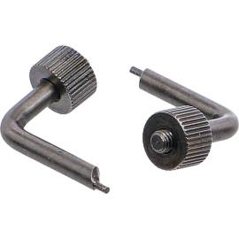 Pointe de Rechange pour Pince à Circlips - 1 Paire - Compatible Art. 445, 446 - Remplacement Précis et Durable - D-Work
