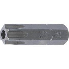 Embout Torx T50 30 mm - Profil T 8 mm (5/16 ), Perçage - Précision et Durabilité - BGS