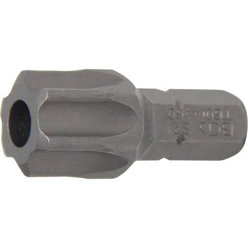 Embout Torx T60 8 mm x 30 mm - Profil T avec Perçage - Précision et Durabilité, Acier, Zones Difficiles - D-Work