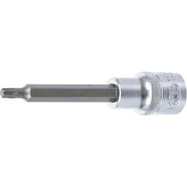 Douille à Embouts 100 mm - 12,5 mm (1/2) Profil Torx T27 - Précision et Robustesse, Acier - D-Work