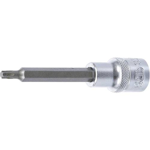 Douille à Embouts 100 mm - 12,5 mm (1/2) Profil Torx T27 - Précision et Robustesse, Acier - D-Work