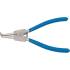 Pince pour Circlips Coudée 175 mm - Circlips Extérieurs - Précision et Maniabilité - BGS
