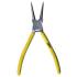 Pince pour Circlips Droite 175 mm - Circlips Intérieurs - Précision et Maniabilité, Acier - D-Work