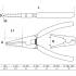 Pince pour Circlips Droite 175 mm - Circlips Extérieurs - Précision et Robustesse - - BGS