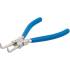 Pince pour Circlips Coudée 175 mm - Circlips Intérieurs - Précision et Maniabilité, Acier, Zones Difficiles - D-Work