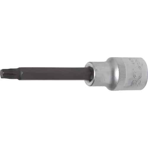 Douille à Embouts 100 mm - 12,5 mm (1/2) Profil Torx T40 - Précision et Robustesse, Acier, Zones Difficiles - D-Work