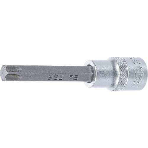 Douille à Embouts 100 mm - 12,5 mm (1/2 ) Profil Torx T55 - Précision et Robustesse - BGS