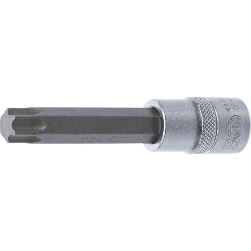 Douille à Embouts 100 mm - 12,5 mm (1/2 ) Profil Torx T60 - Précision et Robustesse - BGS