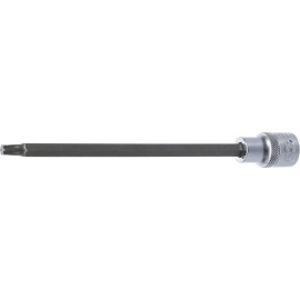 Douille à Embouts 200 mm - 12,5 mm (1/2) Profil Torx T40 - Précision et Robustesse, Acier, Zones Difficiles - D-Work