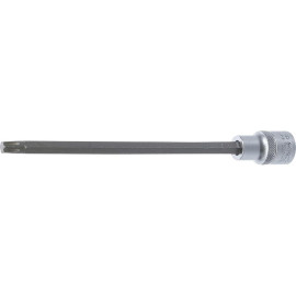 Douille à Embouts 200 mm - 12,5 mm (1/2), Profil Torx T45 - Précision et Robustesse, Acier, Zones Difficiles - D-Work
