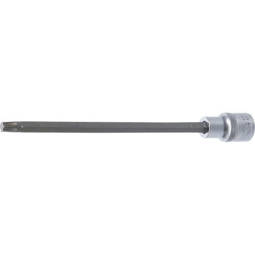 Douille à Embouts 200 mm - 12,5 mm (1/2), Profil Torx T45 - Précision et Robustesse, Acier, Zones Difficiles - D-Work