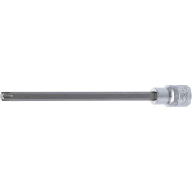Douille à Embouts 200 mm - 12,5 mm (1/2) Profil Torx T50 - Précision et Robustesse, Acier, Zones Difficiles - D-Work