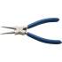 Jeu de Pinces à Circlips 150 mm - 4 pcs - Acier Résistant - Précision et Durabilité, Pro - D-Work