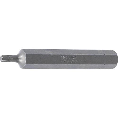 Embout Torx T20 10 mm x 75 mm - Profil T, Précision et Durabilité - Acier - D-Work