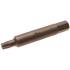 Embout T40 Torx 10 mm x 75 mm - Profil T, Haute Précision, Acier - D-Work