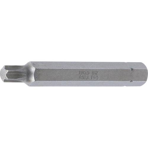 Embout Torx T45 10 mm (3/8 ) - Longueur 75 mm - Profil T - Précision et Durabilité - BGS