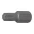 Embout Torx T45 10 mm (3/8) - L. 75 mm - Profil T - Précision et Durabilité, Acier - D-Work