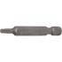 Embout Torx T15 6,3 mm 50 mm - Profil T, Précision et Durabilité, Acier - D-Work