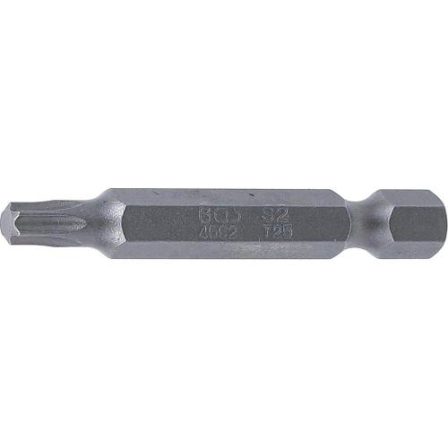 Embout Torx T25 6,3 mm (1/4 ) - Longueur 50 mm - Précision et Durabilité - BGS
