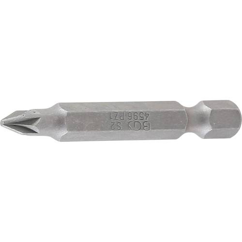 Embout Cruciforme PZ1 6,3 mm (1/4) - L. 50 mm - Précision et Durabilité, Acier, Pro - D-Work