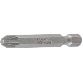 Embout Cruciforme PZ3 6,3 mm (1/4 ) - Longueur 50 mm - Précision et Durabilité - BGS