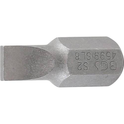 Embout Hexagonal Mâle 10 mm (3/8\) - L. 30 mm, Plat 8 mm - Transmission Fiable et Précise - Acier - D-Work