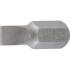Embout Hexagonal Mâle 10 mm (3/8\) - L. 30 mm, Plat 8 mm - Transmission Fiable et Précise - Acier - D-Work