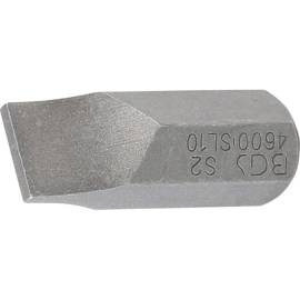 Embout Plat 10 mm (3/8) - L. 30 mm - Précision et Robustesse, Acier, Pro - D-Work