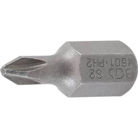 Embout Cruciforme PH2 10 mm (3/8 ) - Longueur 30 mm - - Précision et Durabilité - BGS