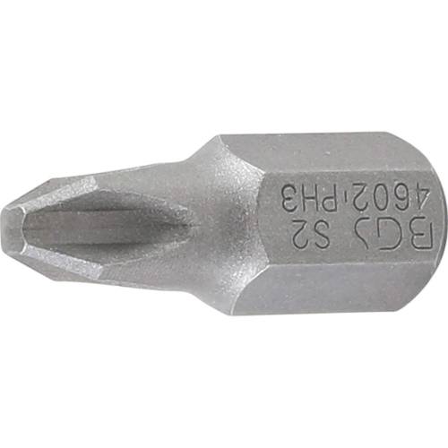 Embout Cruciforme PH3 10 mm (3/8) - L. 30 mm - Précision et Durabilité, Acier - D-Work