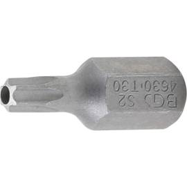 Embout Torx T30 10 mm x 30 mm - Profil T avec Perçage - Précision et Durabilité - BGS