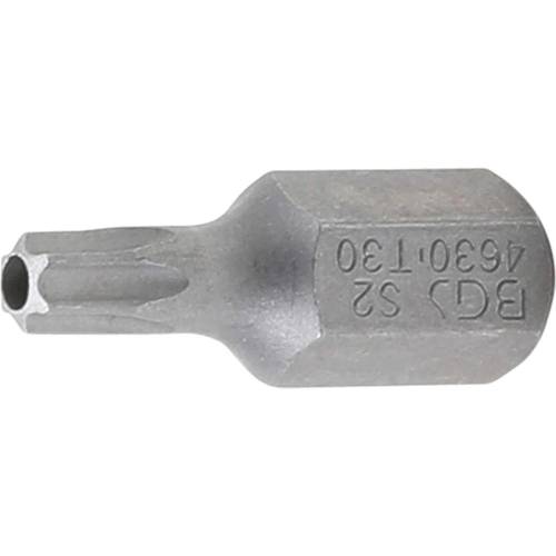Embout Torx T30 10 mm x 30 mm - Profil T avec Perçage - Précision et Durabilité, Chrome-Vanadium - D-Work